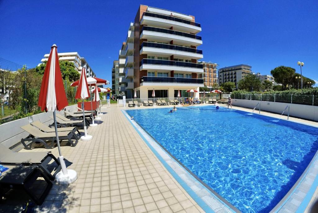 Residence Panorama Apart Hotel Bibione Exteriör bild